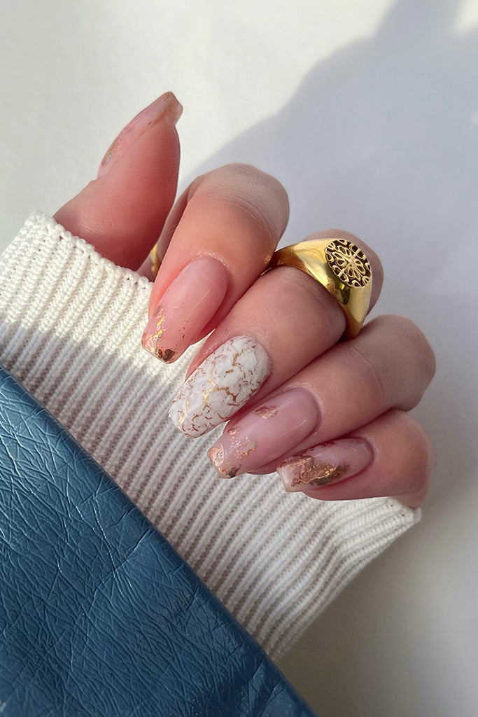 Nail Foil - Nude Marble