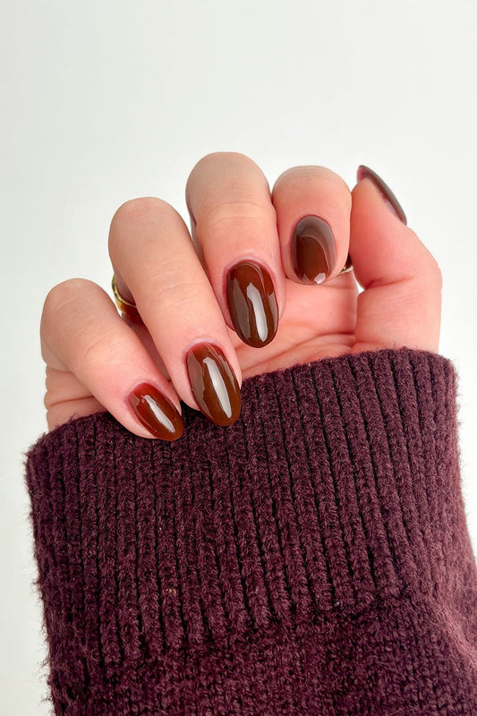 Rubber Base Mahogany · 457 | Nailster Denmark