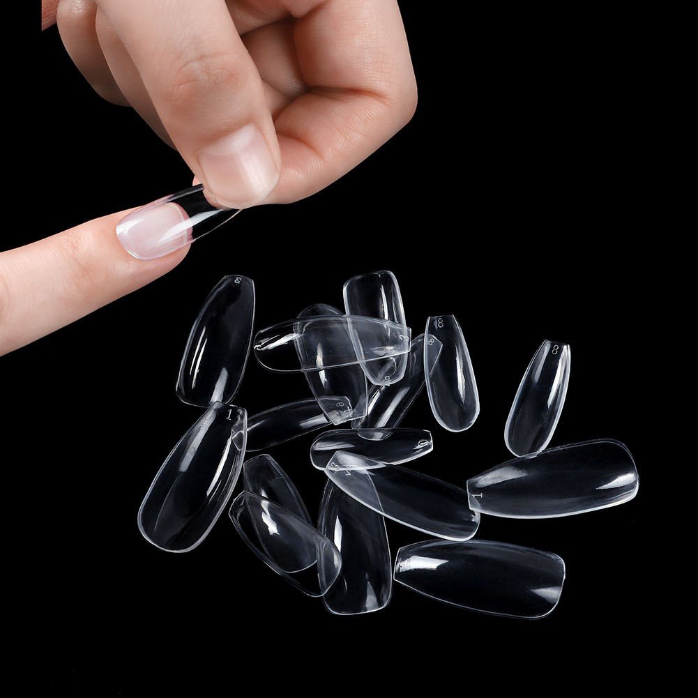 Ballerina Clear Tip (100 pcs.)