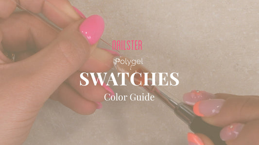 Polygel swatches
