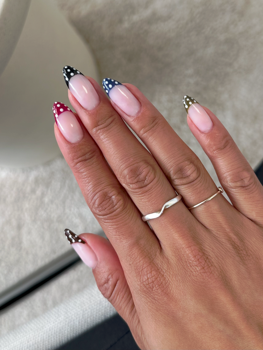 French Polka Dots