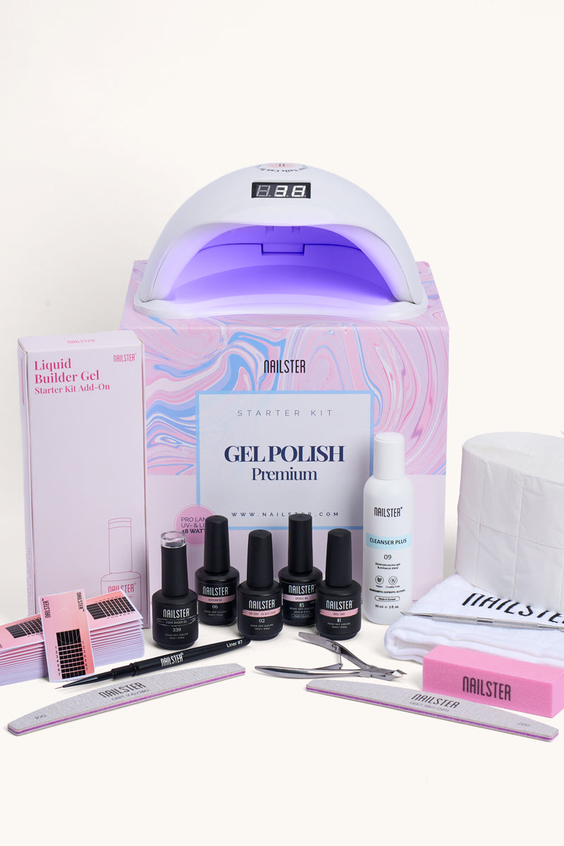 Builder Gel Starter Kit Premium - Buy at Nailster.com