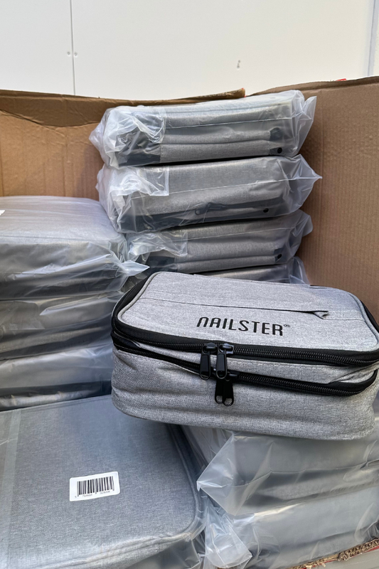 Small Nail Bag - Grey