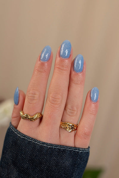 Blue Ice Glitter · 444 | Nailster Denmark
