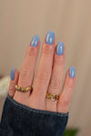 Blue Ice Glitter · 444 | Nailster Denmark