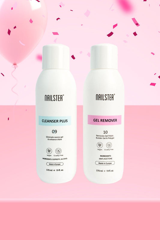 Cleanser & remover - pakke | Nailster Denmark