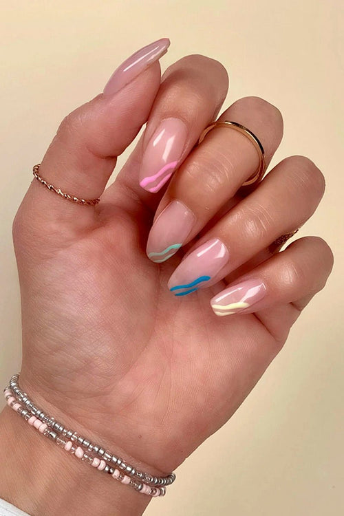 Color Swirls Look