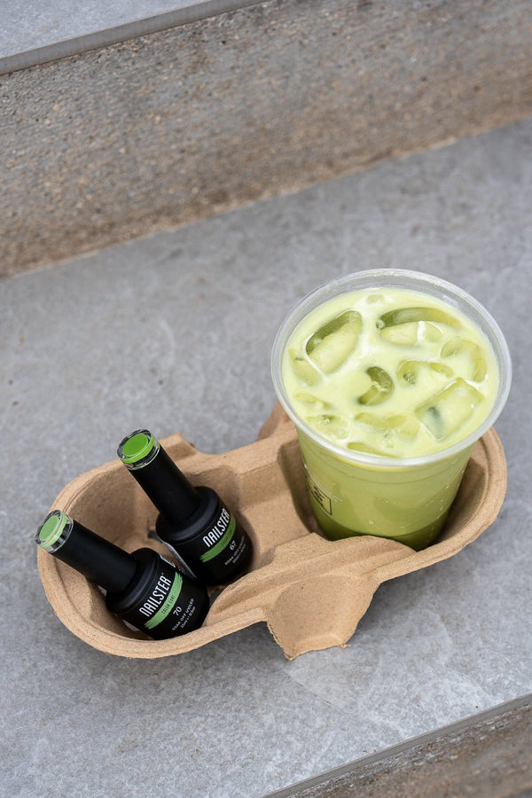 Jäätynyt matcha-lookki