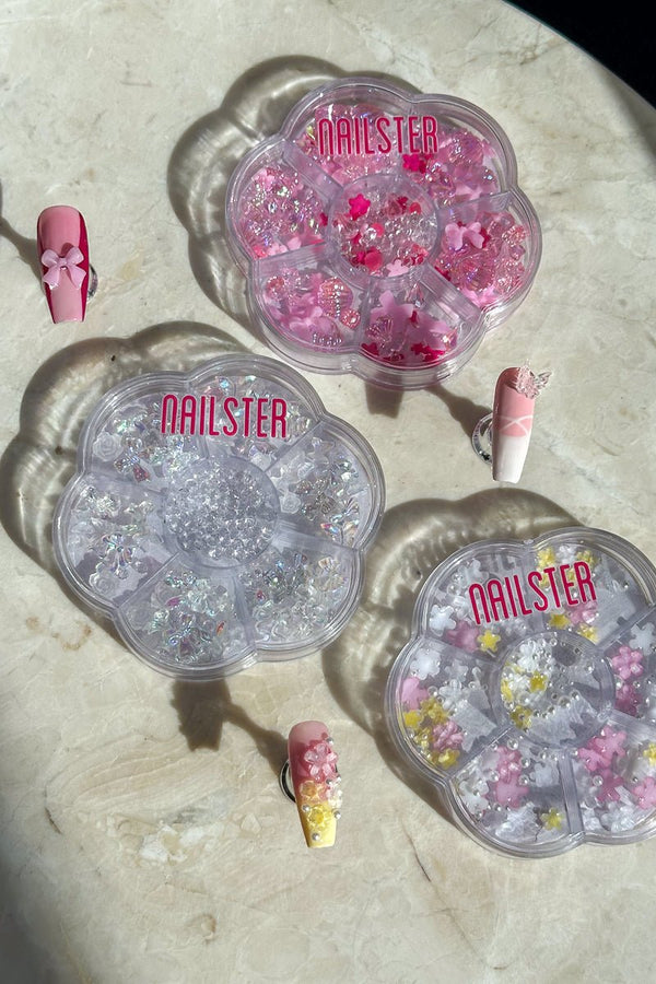 Nail Charms - Mixed Flowers | Nailster Denmark