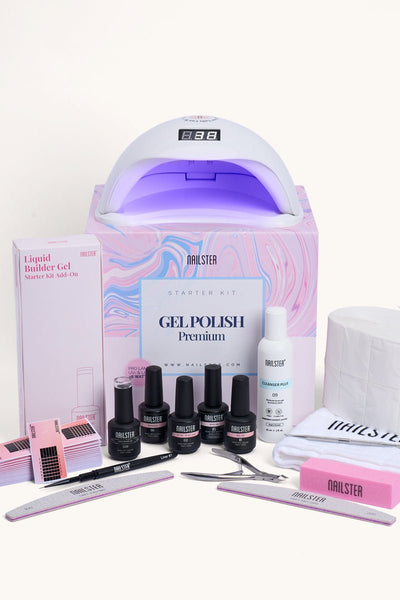 Builder Gel Starter Kit Premium - Buy at Nailster.com