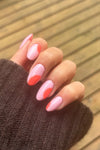 Peach Dots Look | Nailster Denmark