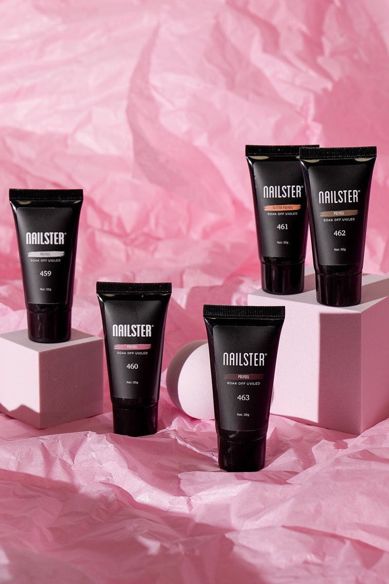 Peach Glitter · 461 | Nailster Denmark