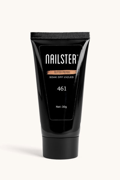 Peach Glitter · 461 | Nailster Denmark