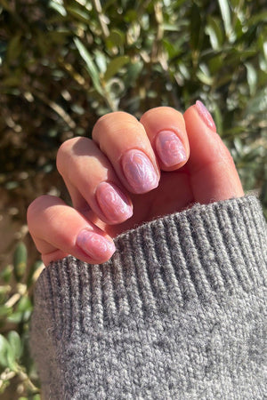 Pearl Marble Look | Nailster Denmark