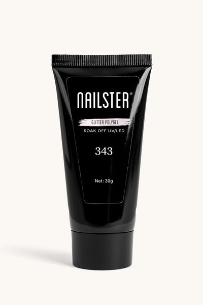 Polygel Glimmer Rose · 343 | Nailster Denmark