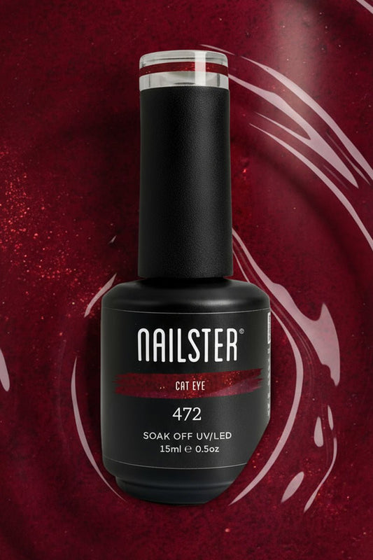 Red Flare Cat Eye · 472 | Nailster Denmark
