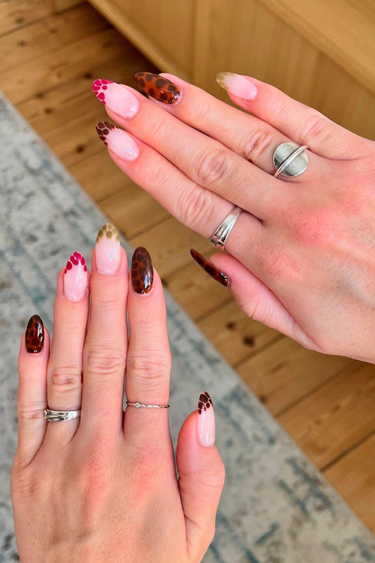 Tortoise Pop Look | Nailster Denmark