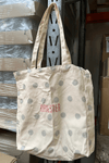 Tote Bag - Dusty Green Dots | Nailster Denmark