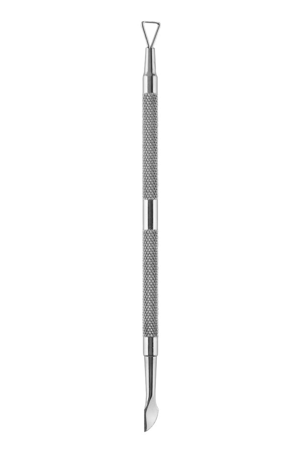 Triangular nail pusher