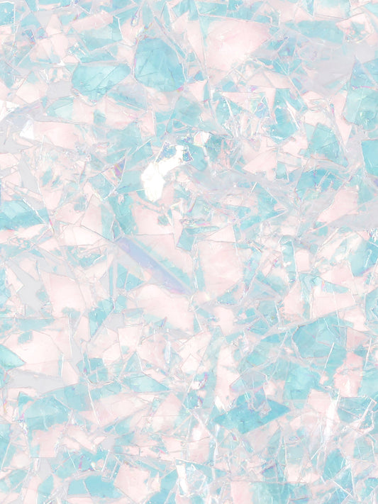 Glass flake - Blue Glitter