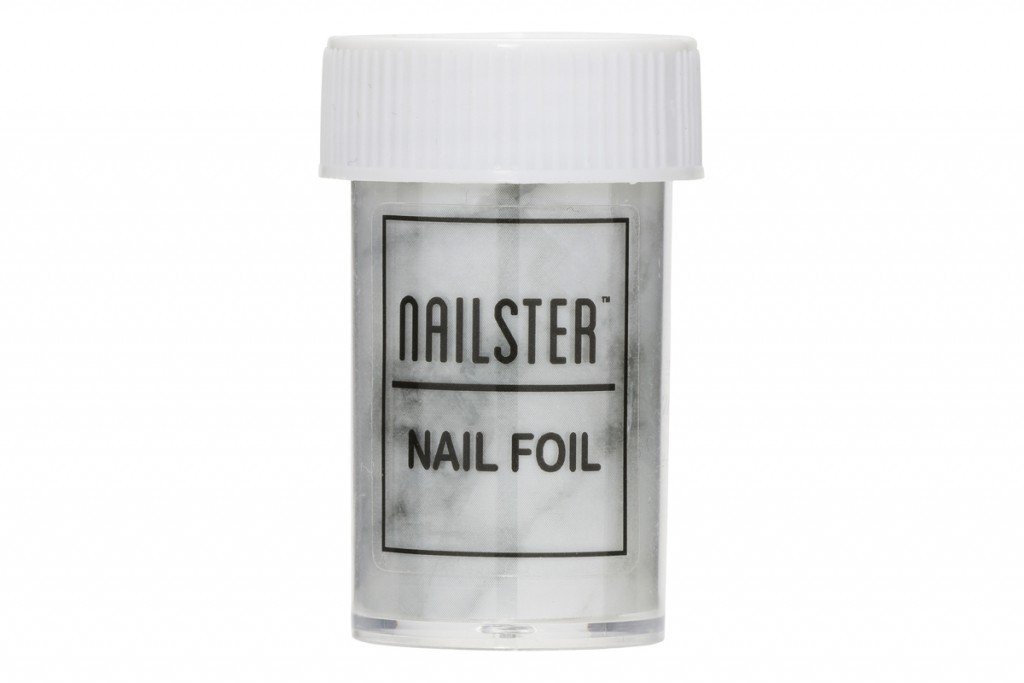 Nail Foil White Marble